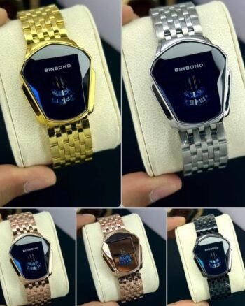 Signature Men’s Quartz Chain Watch with Chain Strap (3753942)