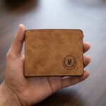 M-Design Soft Leather Bifold Wallet for Men Black