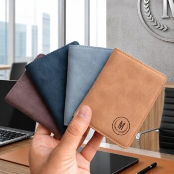 Trending M-Design RFID Wallet | Compact PU Card Holder with Coin Pocket (3761740)